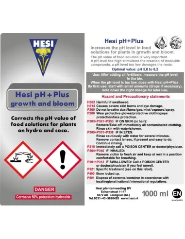 Hesi pH Up 1 Litre