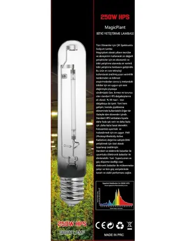 MagicPlant 250w HPS Grow + Bloom