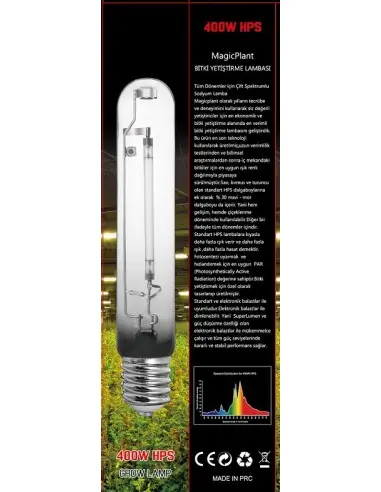MagicPlant 400w HPS Grow + Bloom