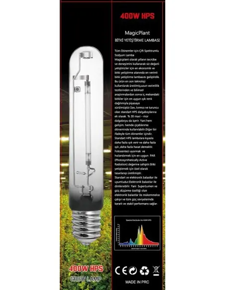 MagicPlant 400w HPS Grow + Bloom