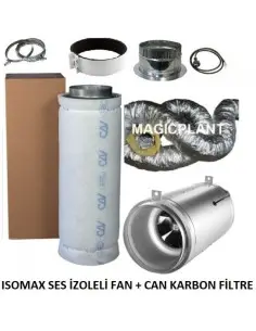 4950 m3 Aktif Karbon Filtre Set